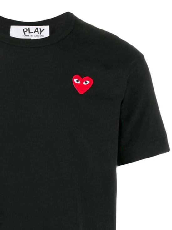  꼼데가르송 반팔 티셔츠 AXT108051 Black - COMME DES GARCONS