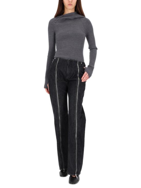25FW 장 폴 고티에 데님 TR041 D01606 Black - JEAN PAUL GAULTIER
