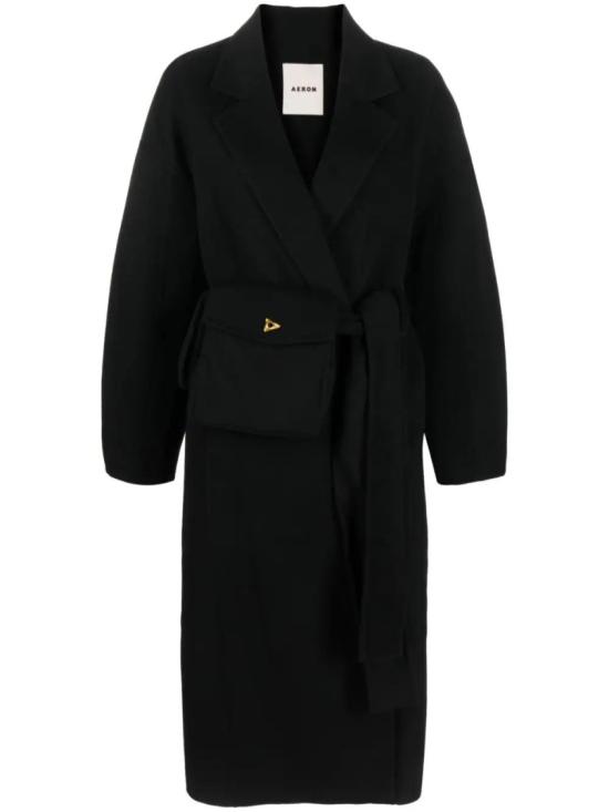  에어론 코트 AW23PFCO105453001 Black