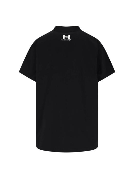 25SS 발렌시아가 x 언더아머 오버사이즈 핏 티셔츠 787349 TRVB79034 Black - BALENCIAGA