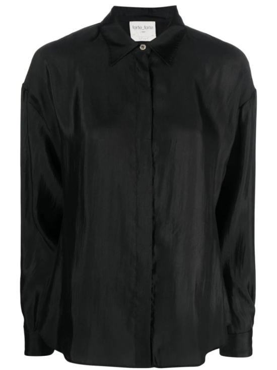  포르테포르테 탑 10703MYSHIRT 8014 Black