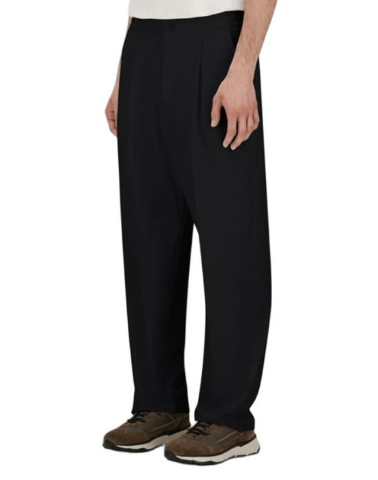 25FW 에르노 스트레이트 팬츠 PT000145U Black - HERNO