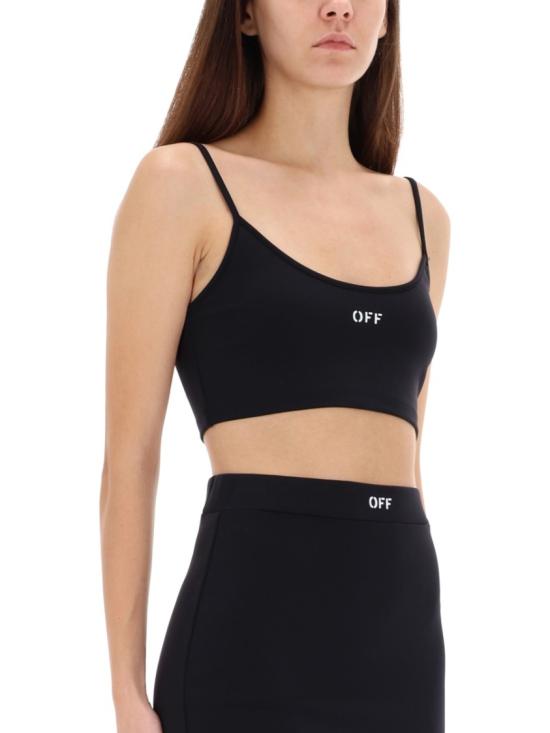 25FW 오프화이트 탑 OWAD26Y F25JER0011001 Black - OFF WHITE