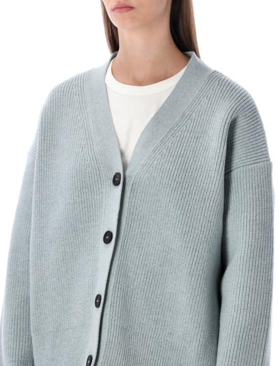 25FW 스튜디오 니콜슨 가디건 WHITT1688MIST Grey - STUDIO NICHOLSON