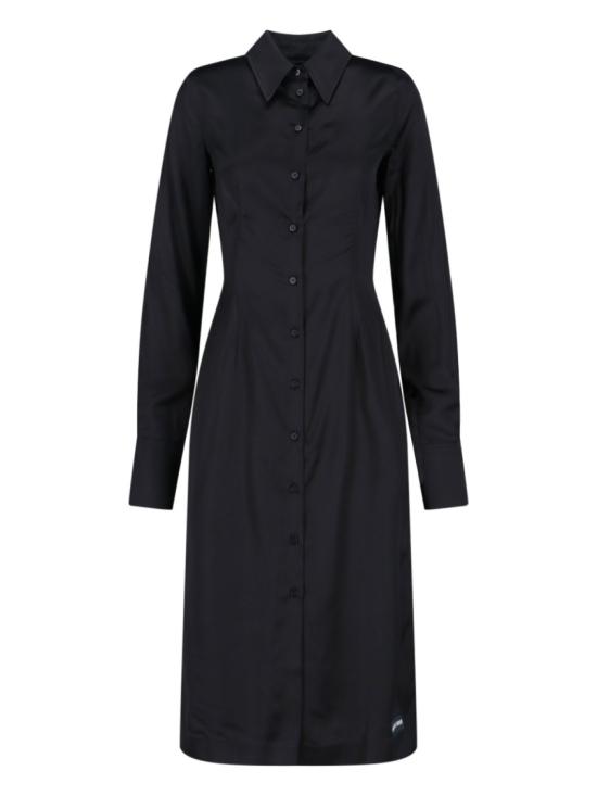 25FW 마린세르 롱 원피스 WDR421A CWOV0056BK99 Black