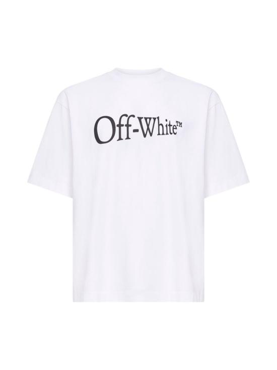 25FW 오프화이트 반팔 티셔츠 OMAA120F25JER00F0110 White