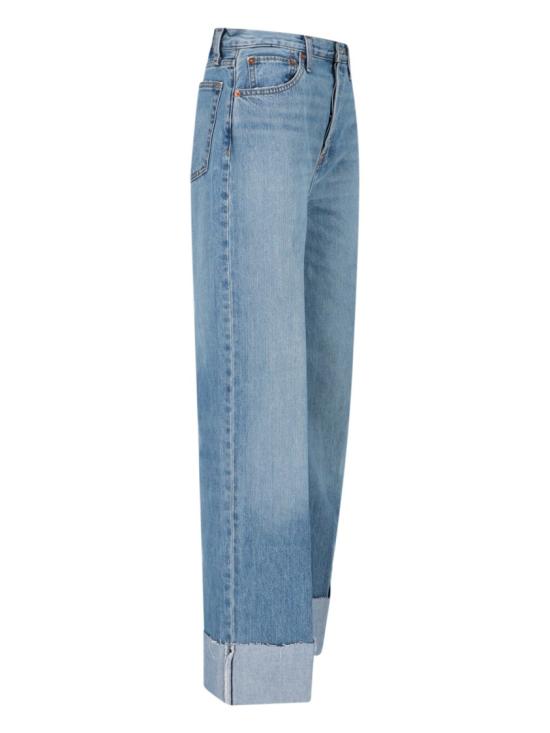 25FW 리던 데님 팬츠 148 03WHRWDCFVINTAGE BIKER BLUE Blue - RE/DONE