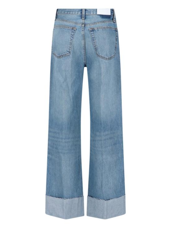 25FW 리던 데님 팬츠 148 03WHRWDCFVINTAGE BIKER BLUE Blue - RE/DONE
