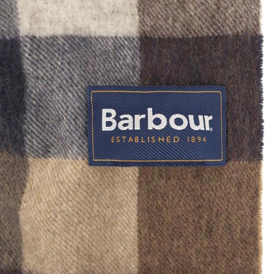 25FW 바버 머플러/스카프 USC0005 BROWN BLUE - BARBOUR