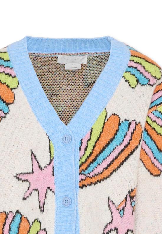 24FW [키즈] 스텔라 맥카트니 가디건 TV9C00 Z2292 999 MULTICOLOR - STELLA MCCARTNEY