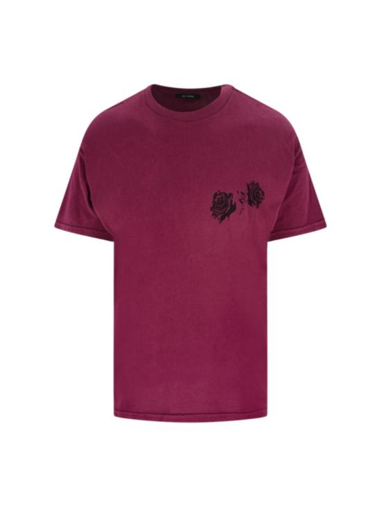 25FW 윌리 차바리아 반팔 티셔츠 WCJSY0147006 Red