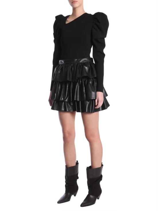  스텔라 맥카트니 미디 스커트 519764 SKB201000 Black - STELLA MCCARTNEY