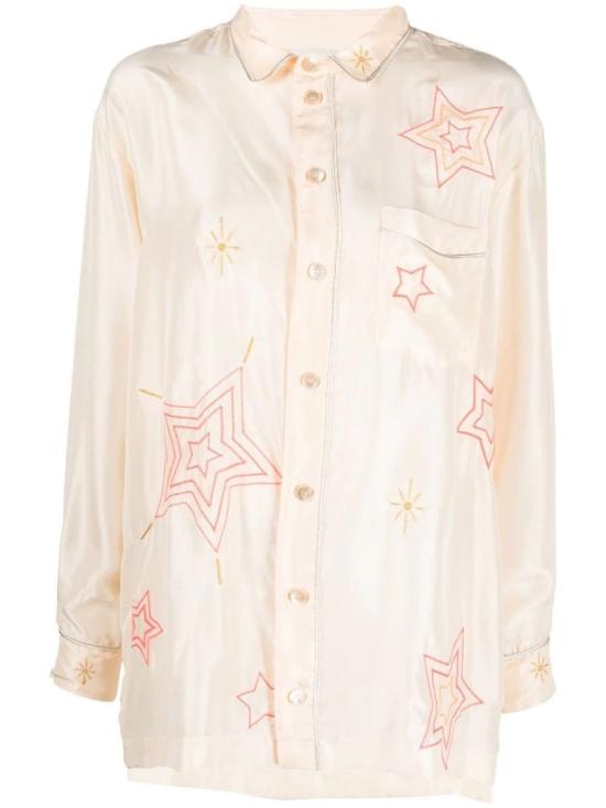  포르테포르테 탑 10387BISMYSHIRT 7057 Neutrals