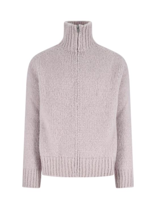 25FW 질샌더 집업 니트 J47HP0016 J14733658 Pink