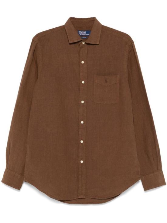  폴로 랄프로렌 셔츠 710942586006 Brown