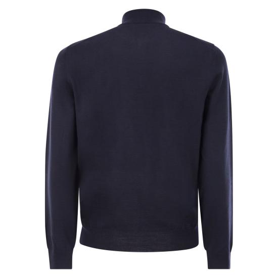 25FW 보스 집업 니트 50528300 BLUE - BOSS