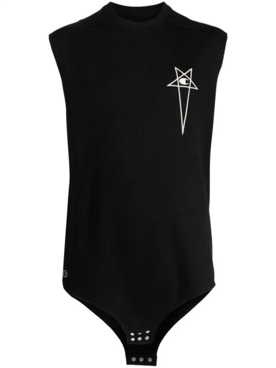  릭오웬스 x 챔피온 탑 CM02C9223 09 Black