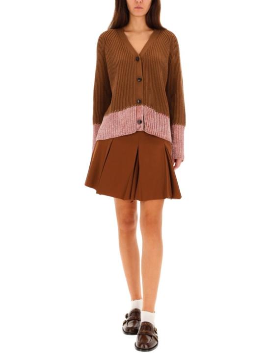 25FW 마르니 가디건 CDMD0429Q0 UFH553B2M29 Brown - MARNI