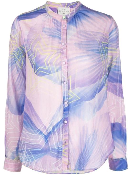  포르테포르테 탑 10406MYSHIRT 0095 Purple