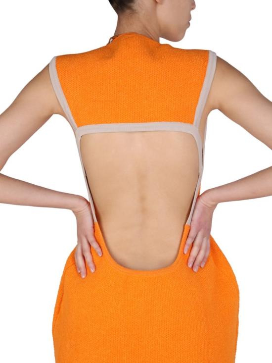  자크뮈스 미디 원피스 221KN054 2072750 Orange - JACQUEMUS