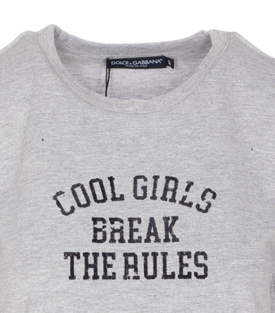 25FW 돌체앤가바나 반팔 티셔츠 F8V89T GDDGHS9000 Grey - DOLCE & GABBANA