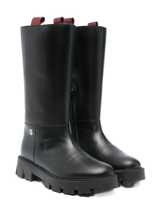 25FW [키즈] 플로랑스 미들 부츠 F0708 130 Black