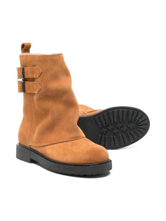 25FW [키즈] 플로랑스 미들 부츠 F0373 A6F Brown - FLORENS