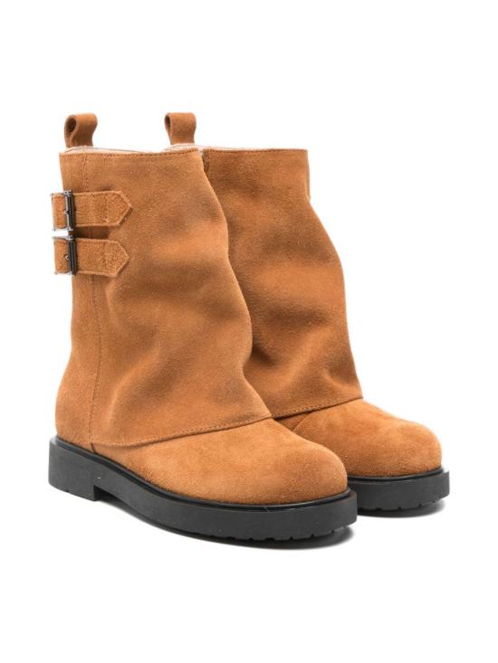 25FW [키즈] 플로랑스 미들 부츠 F0373 A6F Brown