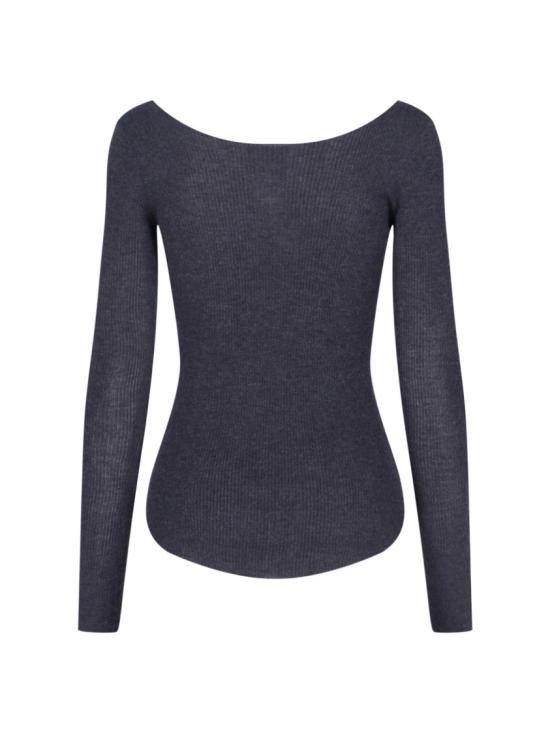 25FW 이자벨마랑 긴팔 티셔츠 PU0707FA C3L10I02AN Grey - ISABEL MARANT