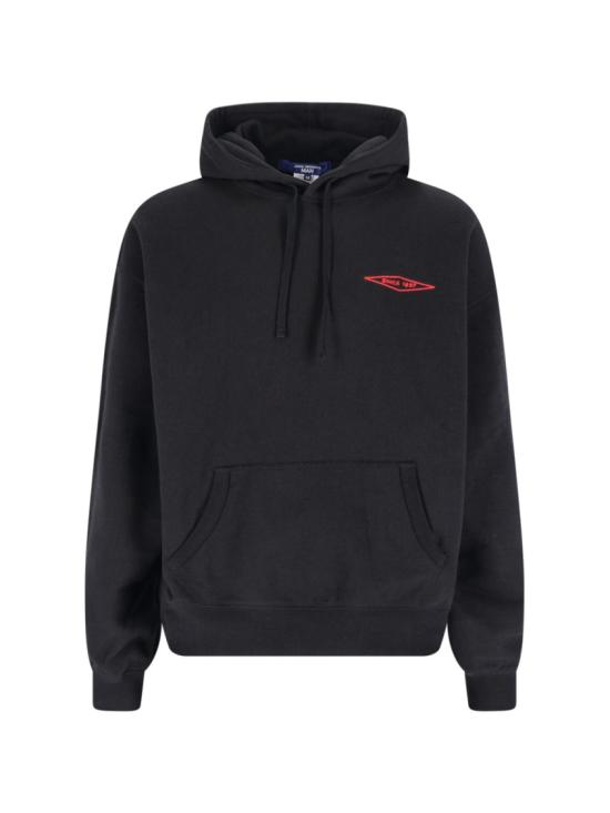 25FW 와타나베 준야 후드 티셔츠 WP T001 W251 Black
