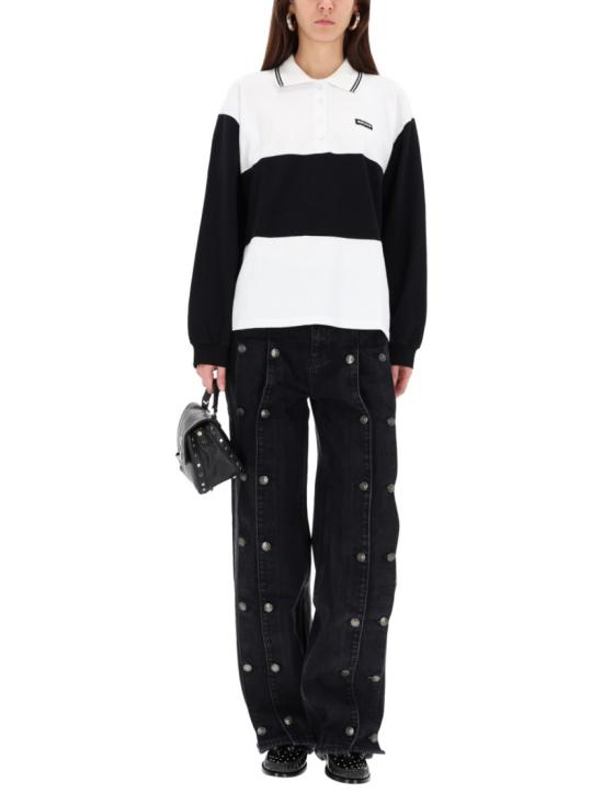 25FW 로테이트 바이 크리스텐슨 데님 114587D04 BCR2010D04 Black - ROTATE BY BIRGERCHRISTENSEN