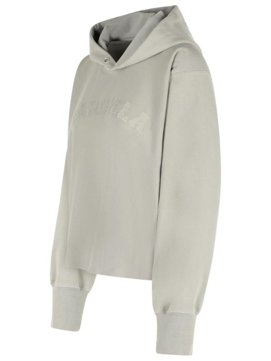 25FW 마르지엘라 루즈 후드 티셔츠 S51GU0139 S25520 803 Grey - MAISON MARGIELA