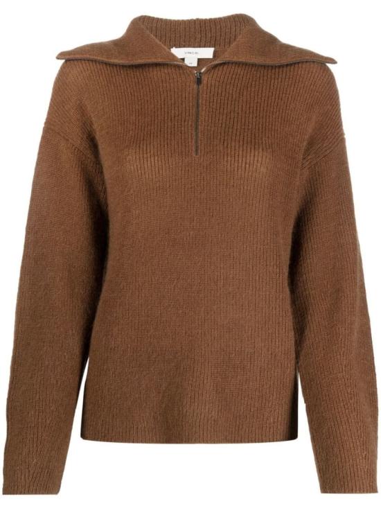  빈스 스웨터 V855979115 Brown