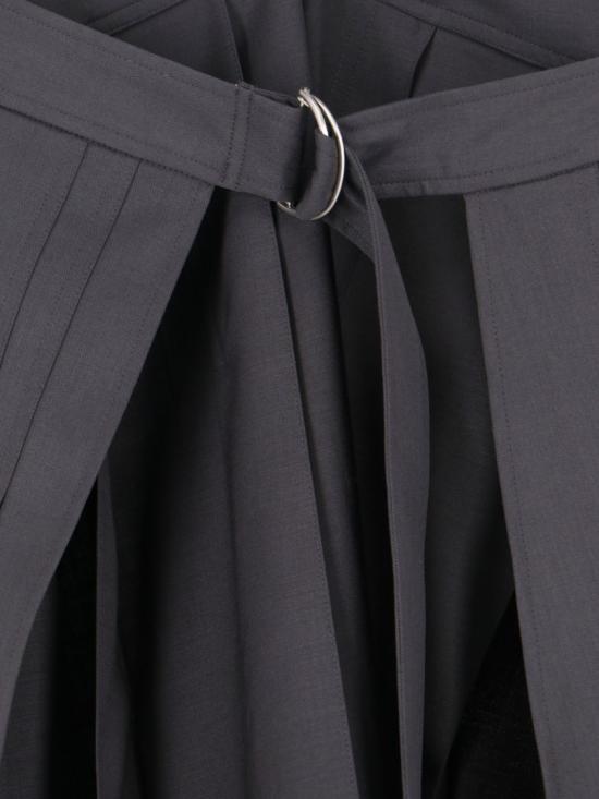 25FW 이비르 롱 스커트 154901CHARCOAL Grey - IVIR