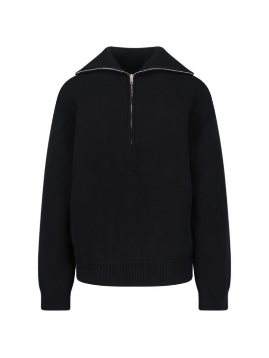25FW 발렌시아가 백투프론트 터틀넥 스웨터 848840 T34211000 Black - BALENCIAGA