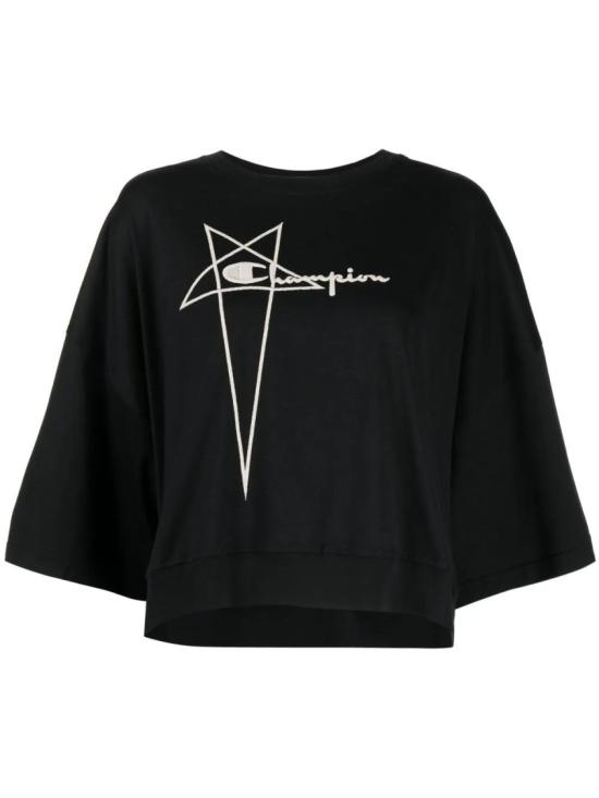  릭오웬스 x 챔피온 탑 CW02C9404 09 Black