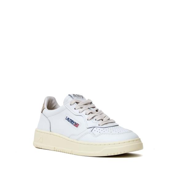 26FW 오트리 메달리스트 로우 레더 스니커즈 AULWLL06 White - AUTRY