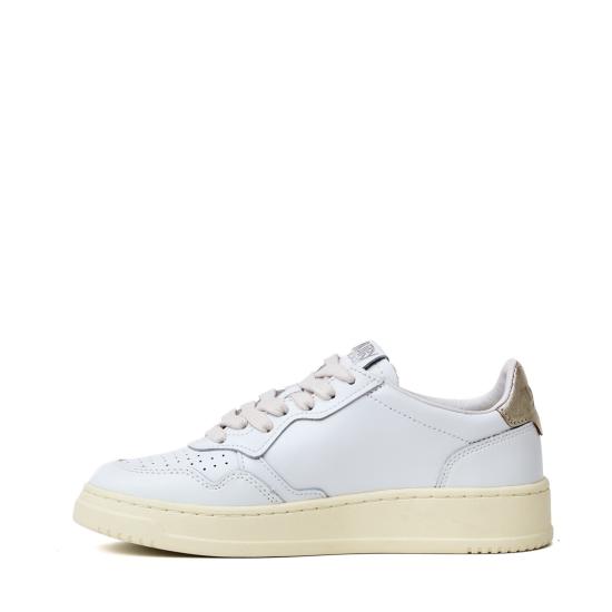 26FW 오트리 메달리스트 로우 레더 스니커즈 AULWLL06 White - AUTRY