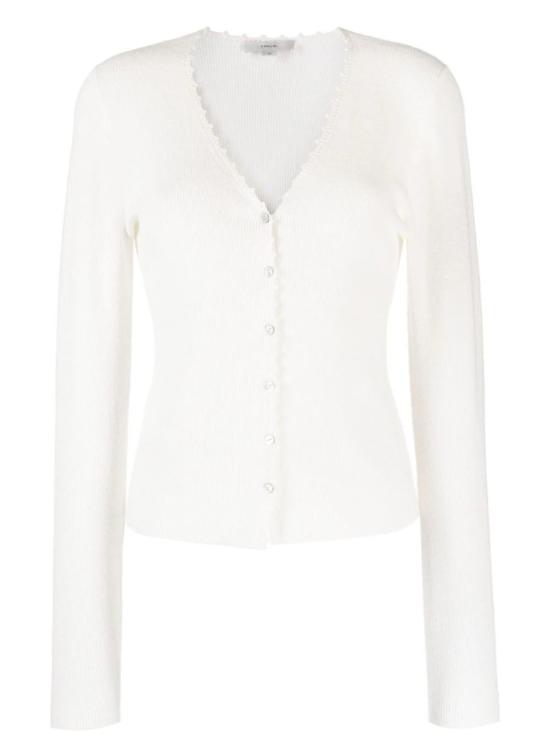  빈스 가디건 V956779424 White