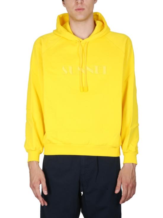  써네이 후드 티셔츠 CRTWXJER009 COT007T024 Gold - SUNNEI