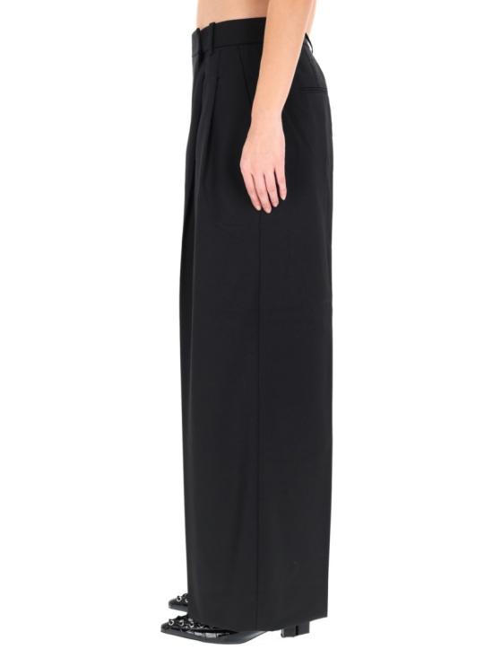 25FW 가니 팬츠 W0799 099 Black - GANNI
