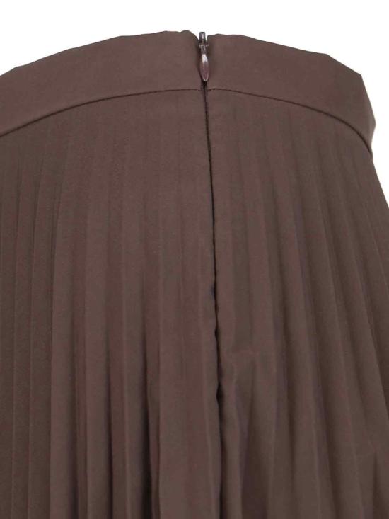 25FW MM6 메종마르지엘라 롱 스커트 S62MA0096 M35609143 Brown - MM6 MAISON MARGIELA