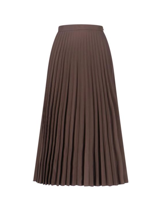 25FW MM6 메종마르지엘라 롱 스커트 S62MA0096 M35609143 Brown