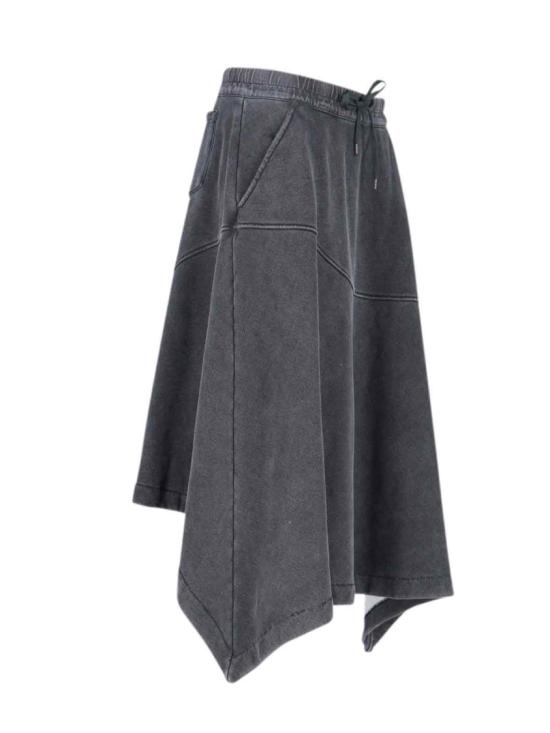 25FW 아워레가시 롱 스커트 W4256LFBLACK 1000 POINTS PRINT Grey - OUR LEGACY