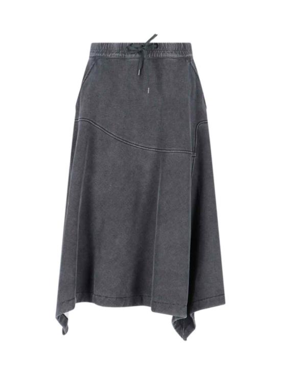 25FW 아워레가시 롱 스커트 W4256LFBLACK 1000 POINTS PRINT Grey