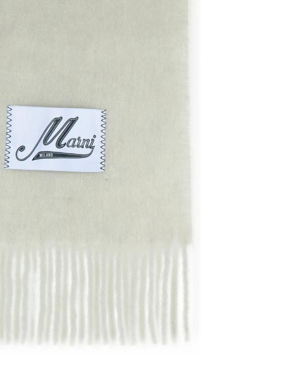 25FW 마르니 터콰이즈 알파카 스카프 SCMC0059Y0 UTW918 00N15 Grey - MARNI