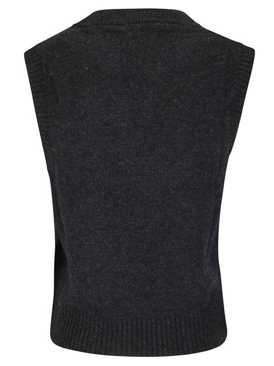 25FW 가니 베스트 K2596 Black - GANNI