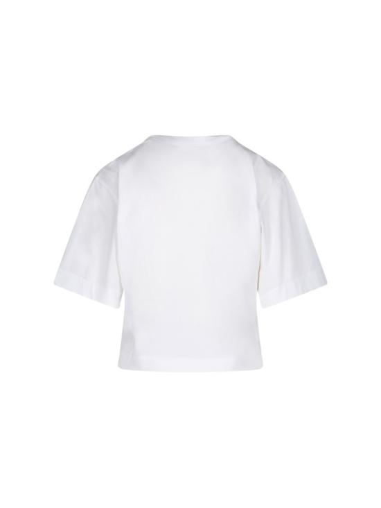 25FW 오프화이트 반팔 티셔츠 OWAA090C99JER0040110 White - OFF WHITE