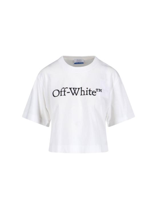 25FW 오프화이트 반팔 티셔츠 OWAA090C99JER0040110 White