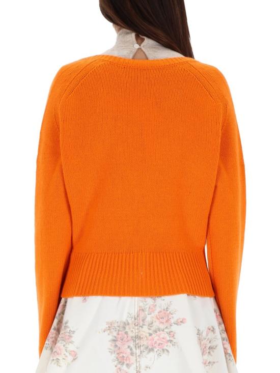 25FW 가니 스웨터 K2623 755 Orange - GANNI